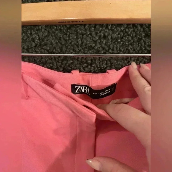 Zara Pink Trousers - Picture 2 of 7
